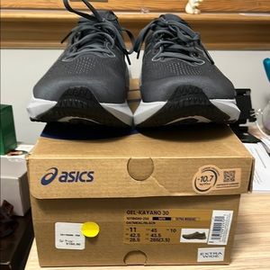 ASICS Gel-Kayano 30 Black Running Shoes